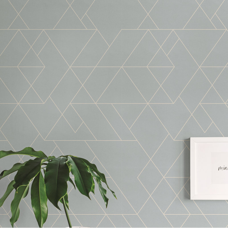 Mercer41 Triangle Art Deco Paintable Peel and Stick